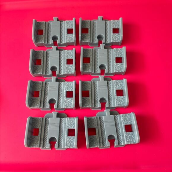 Thomas & Friends Wooden Railway Build It Higher Lot Of 8 Track Riser DFW99 - Picture 1 of 5